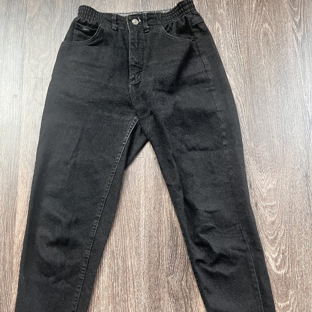 Black Lee Womens Jeans